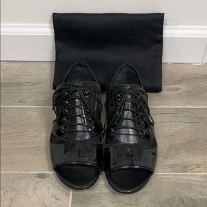 Givenchy peep toe sandal